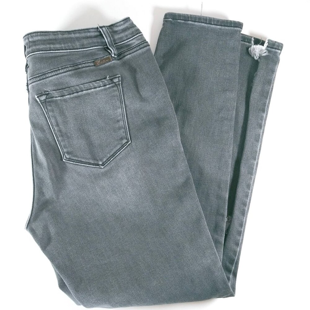 KanCan Black Wash Skinny Denim Jeans  Distressed 15/31 - Picture 3 of 12